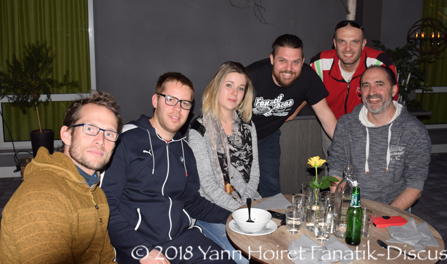 The French team who came to Ullared La team France venue à Ullared