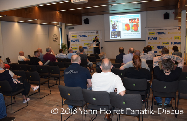 Yann Hoiret Conference in Sweden Conférence de Yann Hoiret en Suède